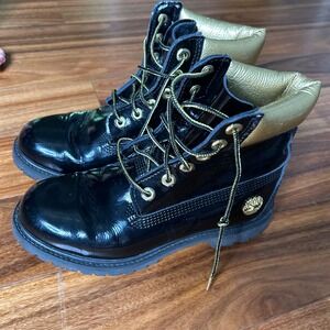 Timberland boots special release midnight countdown Black Gold‎ Waterproof